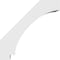 Ekena Millwork 5-in. W x 18-in. D x 18-in. H Imperial Architectural Grade PVC Knee Brace BRCP05X18X18IMP - alternate 4
